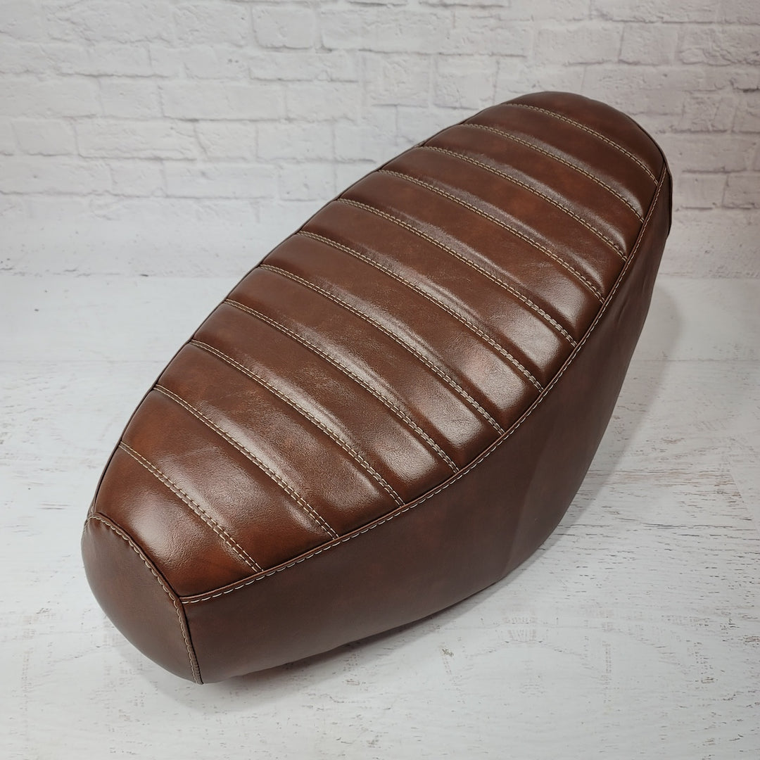 Genuine Buddy Tuck and Roll Padded Whiskey Brown Seat Cover