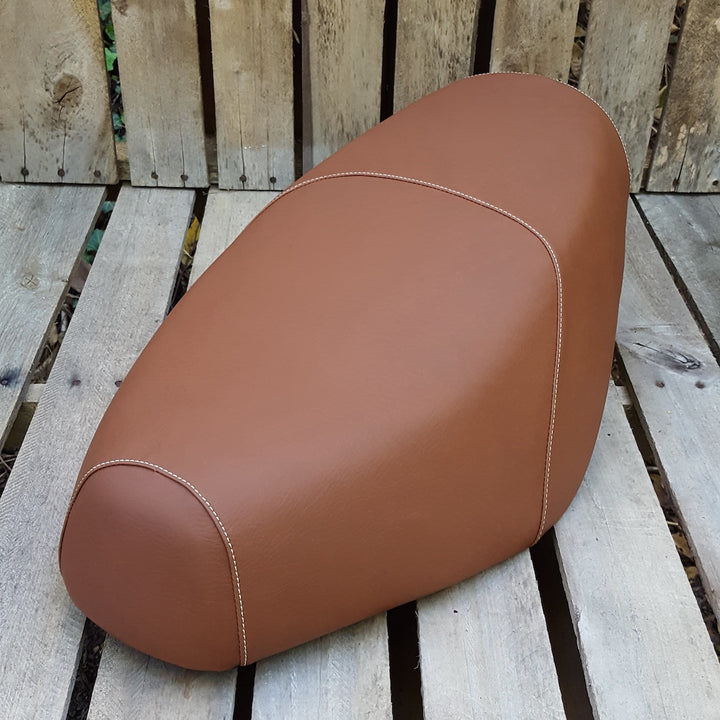 Genuine Buddy matte Cinnamon Brown Scooter Seat Cover