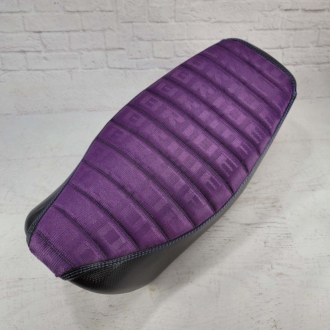 Honda Grom PURPLE BRIDE Seat Cover Padded Tuck and Roll MSX125