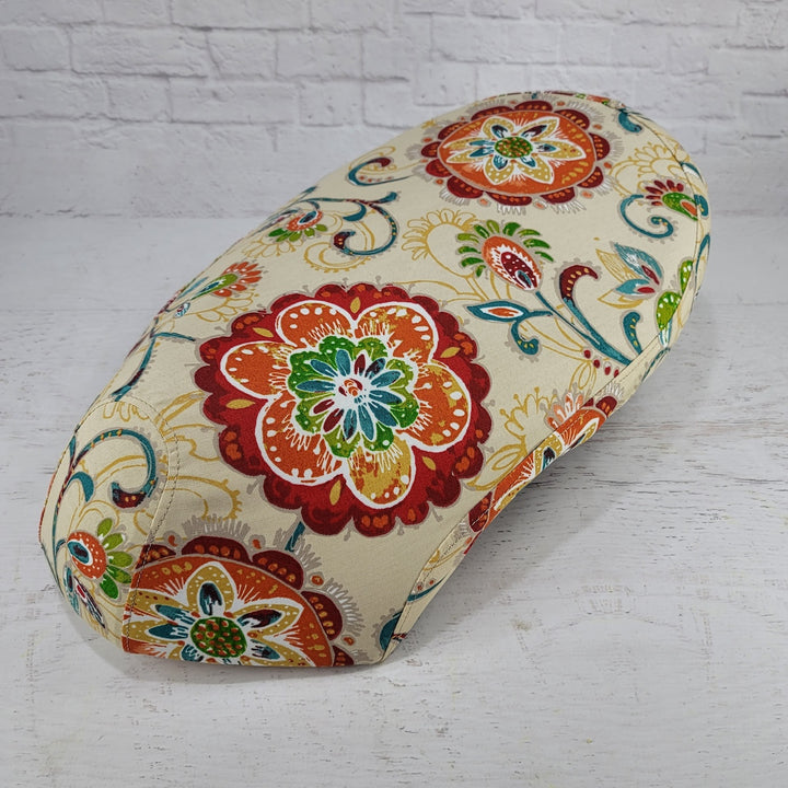 Honda Metropolitan Ecru Flowers Seat Cover