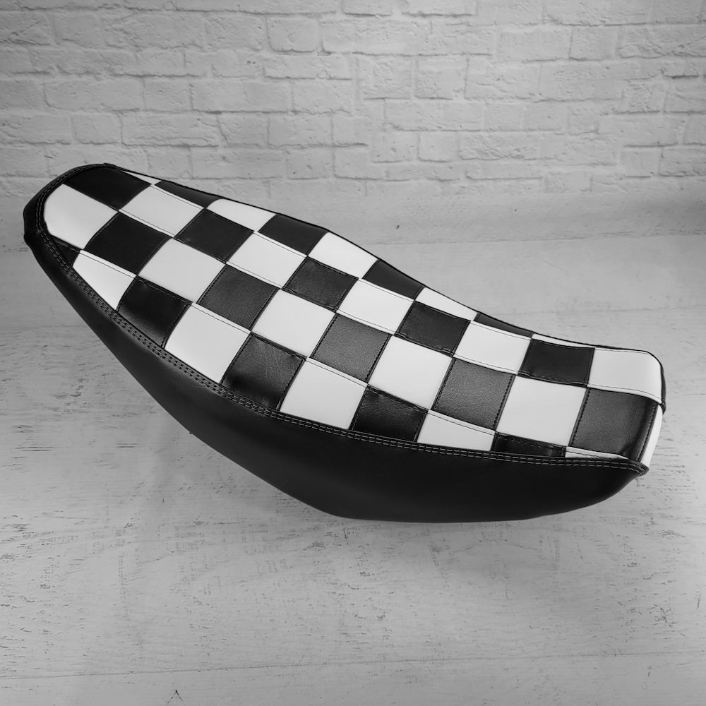 Honda Navi CHECKERS Seat Cover Black and White Checks