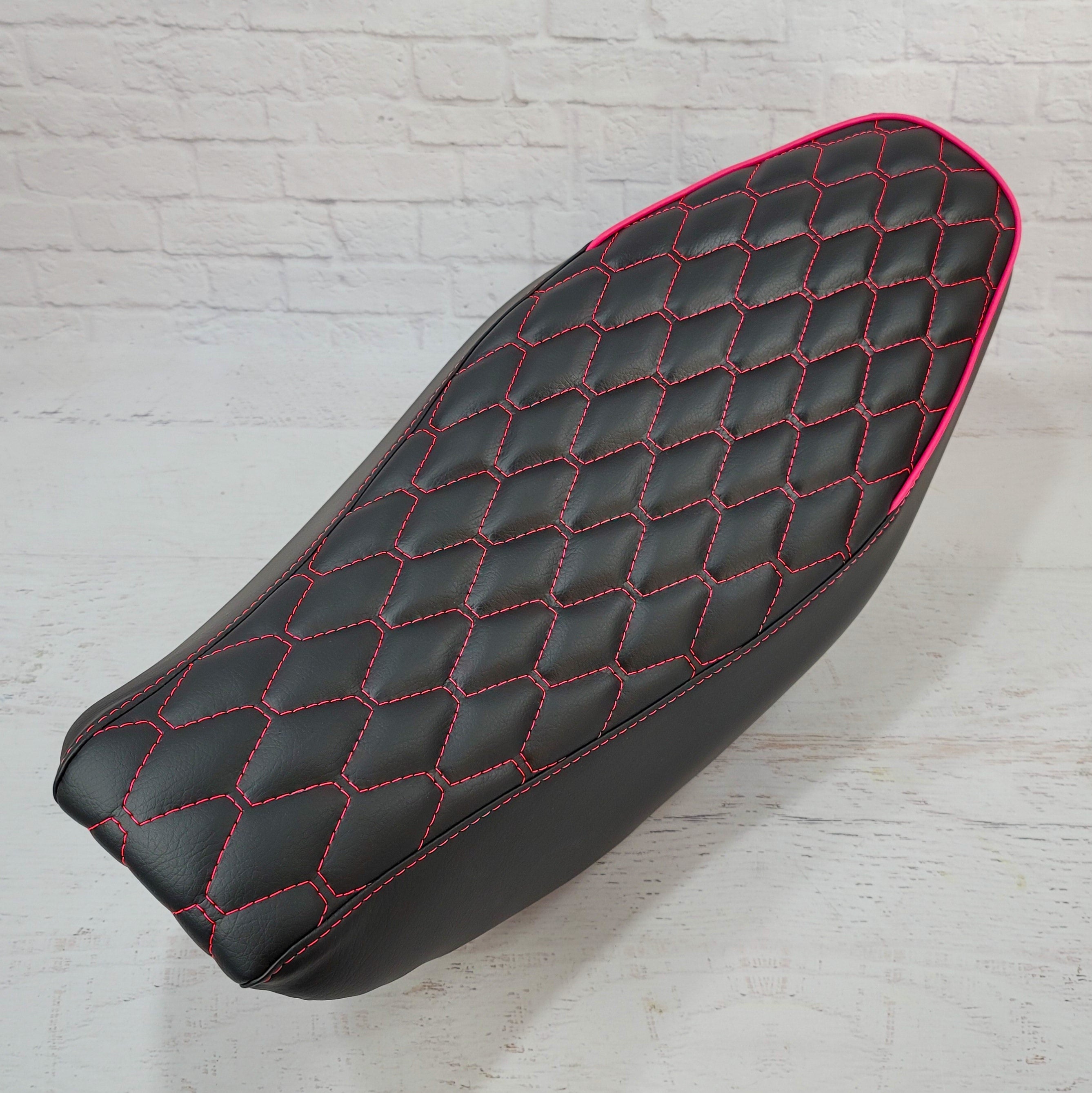 Honda Navi Seat Cover Long Diamond Honeycomb – Cheeky Seats Scooter ...