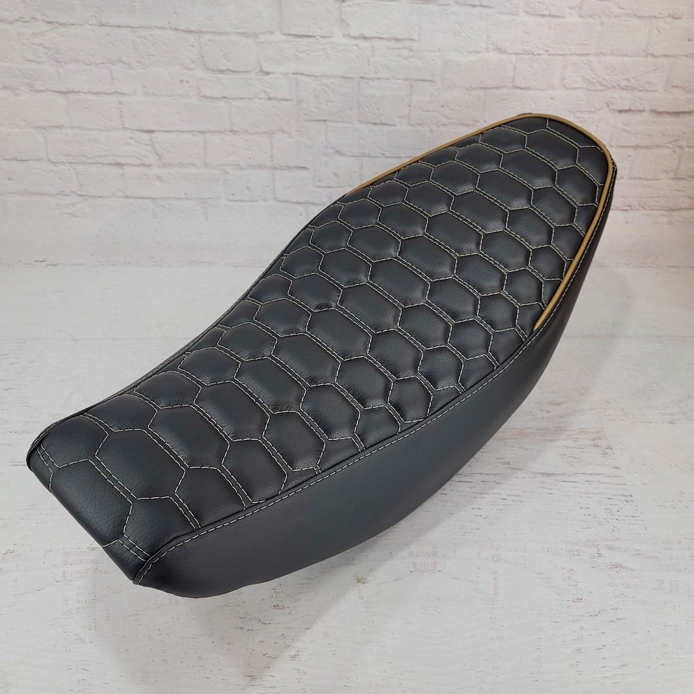 Honda Navi Seat Cover Multi Hexagon Honeycomb – Cheeky Seats Scooter ...